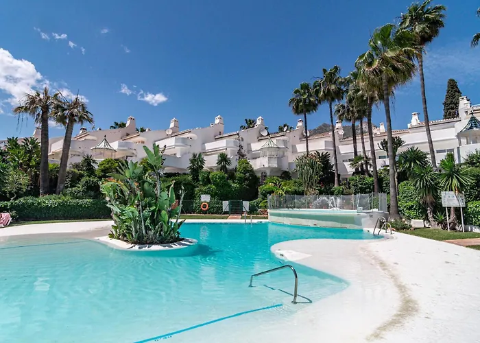 3 Townhouse With Private Garden In * Marbella